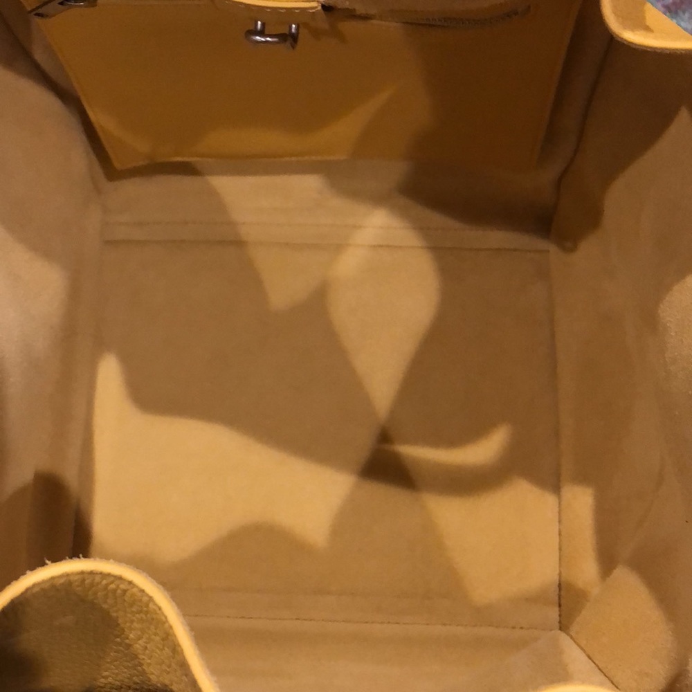 Celine small Big Bag in yellow - Picture 5 of 7